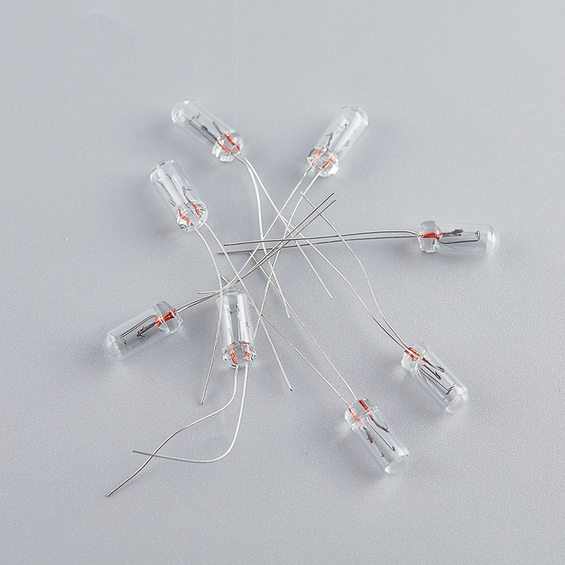 Mini ampoule à filament incandescent Edison, ampoule de riz, indicateur, 3mm, 4mm, 5mm, 1.5V, 2V, 3V, 6V, 9V, 12V, 24V, 10 pièces