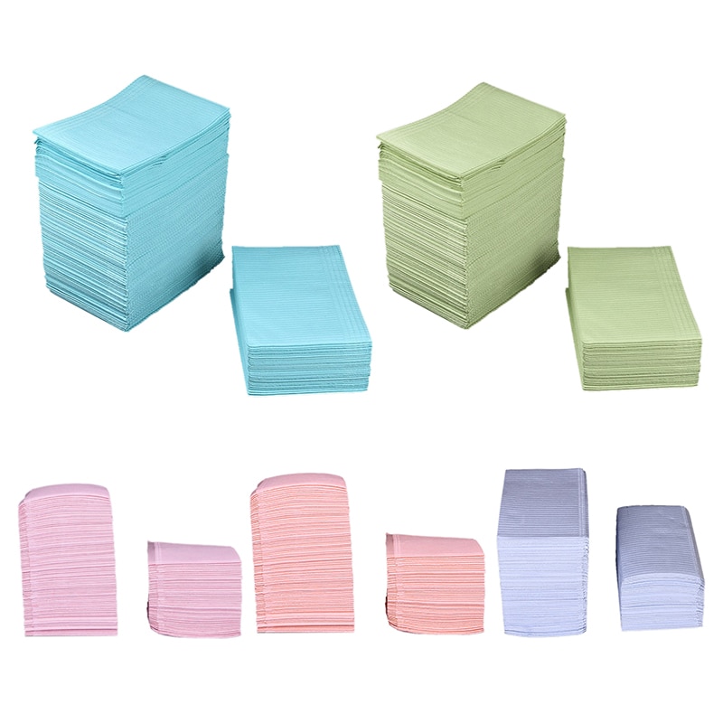 125 stuks absorberende tatoeage tafelkleden wegwerp tatoeage doek handdoek reinigingspad waterdicht papieren tafelkleed pad dubbel bord tatoeage