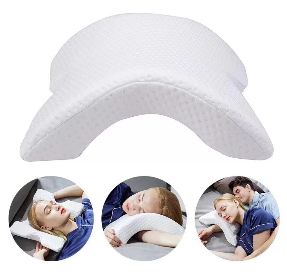 Almohada de memoria para dormir, 25 almohadas para cuello, cojín de soporte multifunción para parejas, ropa de cama