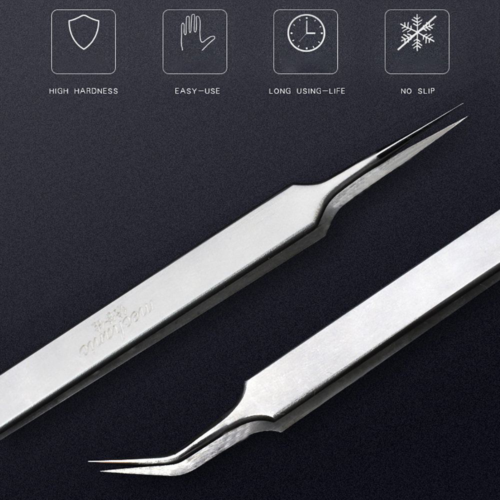 Pinzas puntiagudas para codo, Aaa-14 mecánico, alargar, espesar, pinza de precisión de acero inoxidable, pinza de sujeción de posicionamiento, herramienta de Repar