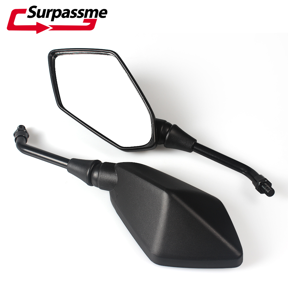 Uniwersalny M8 M10 motocykl lusterka wsteczne wypukłe lusterka bezpieczeństwa lusterka wsteczne motocyklowe ATV UTV akcesoria robić skuterów