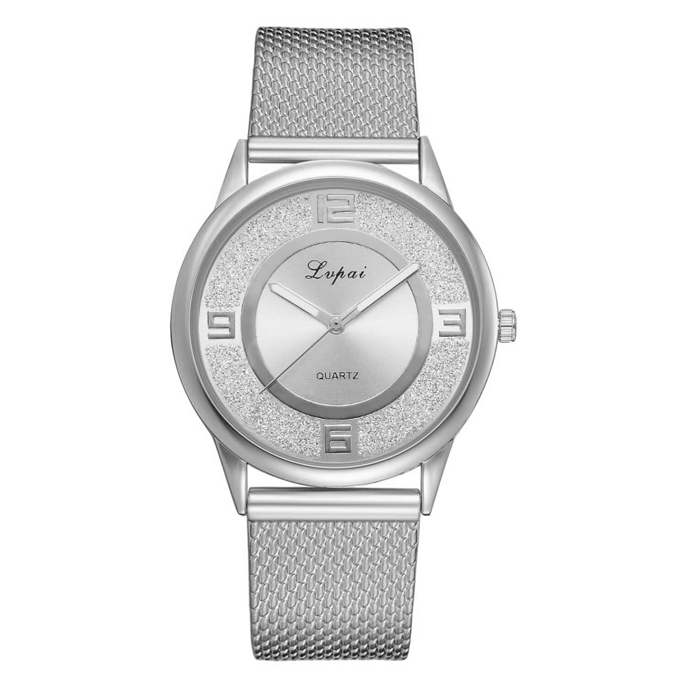 Lvpai Tops Brand Women Bracelet Watches Women's Casual Quartz Silicone strap Band Watch Wrist Watch relogio feminino