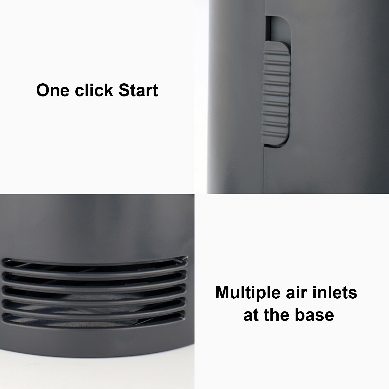 Mini Electric Heater Portable Home Heating Fan 2S Fast Heating Warm Fan 220V Desktop Fan Low Noise Warm Air Blower