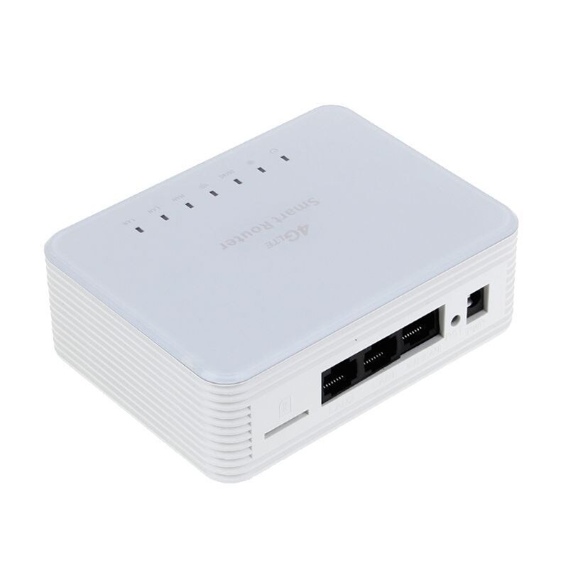 Wireless CPE 4G Unlock 300M Wifi Router Portable Gateway FDD TDD LTE WCDMA GSM Global External Antennas SIM Card Slot