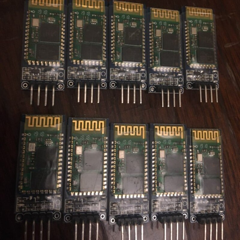 10Pcs HC06 HC-06 Drahtlose Serielle 4 Pin Bluetooth RF Transceiver Modul RS232 TTL für Arduino Bluetooth Modul