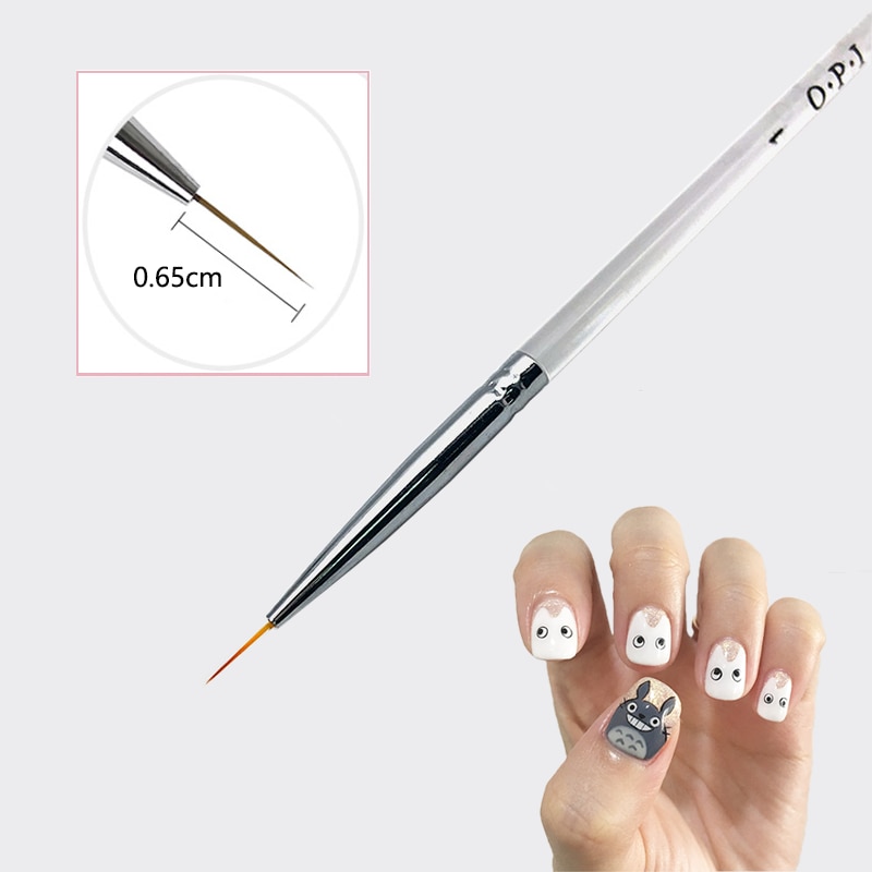 Diy Nagels Penselen Puntjes Schilderen Tool 4 Stks/sets Nail Art Nagels Decor Sets Voor Salon Manicure Gereedschap Nail Brush Set