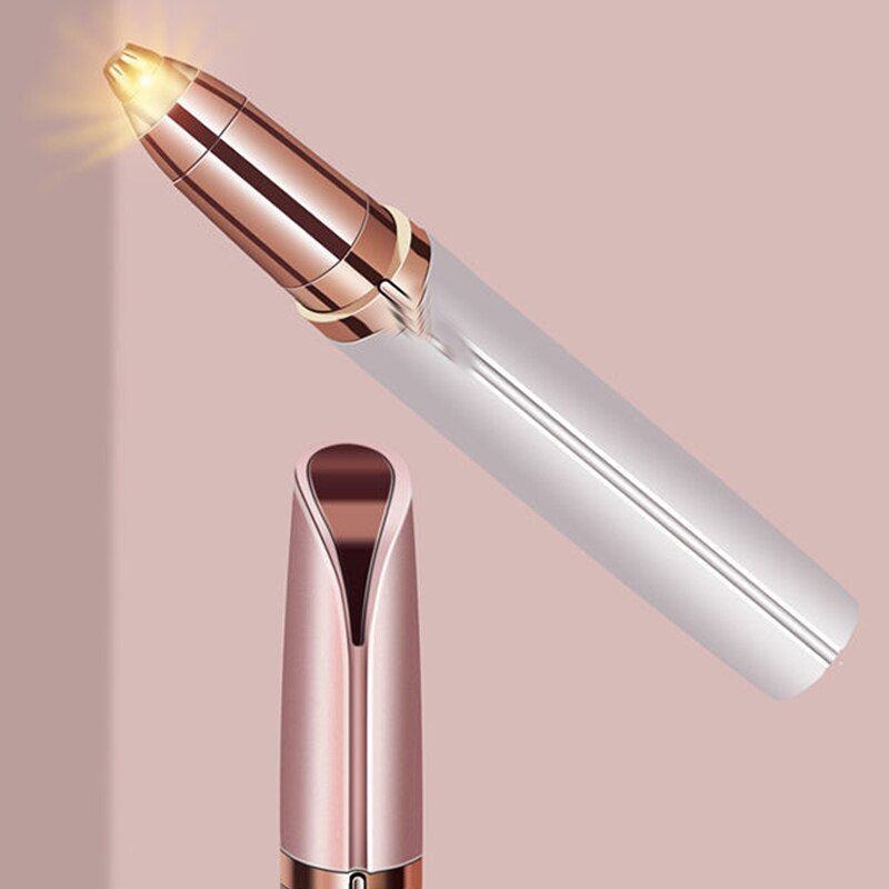 Draagbare Mini Brow Vormgeven Trimmer Elektrische Wenkbrauw Scheermes Scheerapparaat Haar Verwijderen Quick &amp; Pijnloos Te Gebruiken Wenkbrauw Trimmer Pen