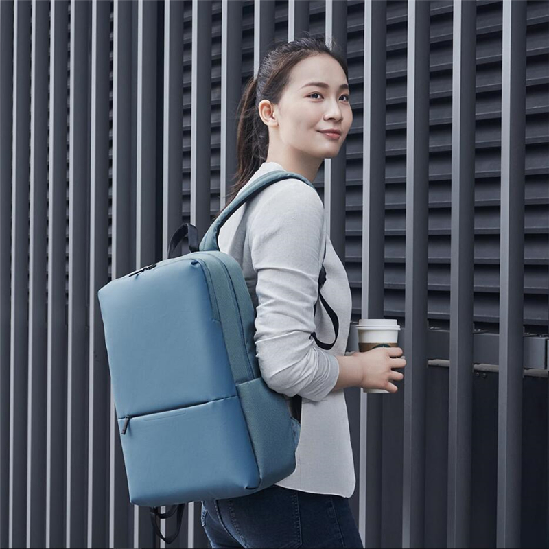 Zaino da viaggio per esterno originale Xiaomi Mi Classic Business Backpack 2 Generation Level 4 impermeabile da 15.6 pollici per Laptop