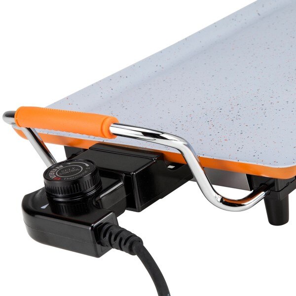 NEWCHEF-Plancha Cocina ChefStone Modelo Thermo.Recubrimiento Cerámico 100% Antiadherente. 1000W. 5 Niveles de Potencia