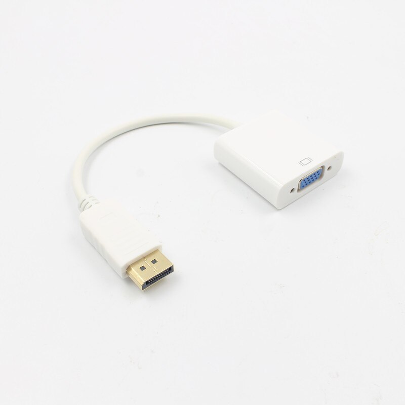DisplayPort Display Port DP to VGA Adapter Cable Male to Female Converter for PC Computer Laptop HDTV Monitor Projector