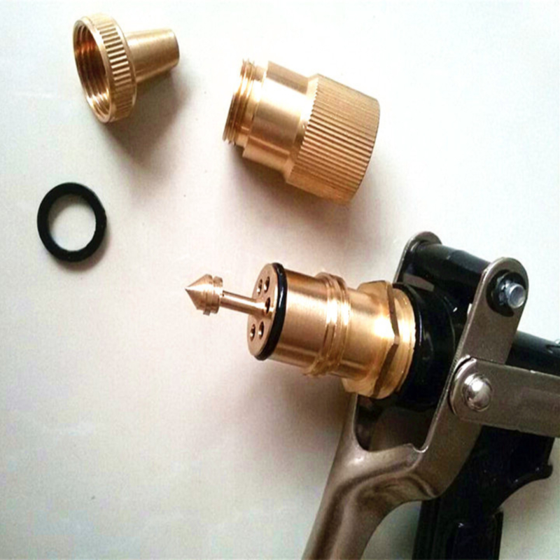 Tuin watering tuinslang multifunctionele spray tuin watering nozzle hogedruk pure koper waterpistool hoofd