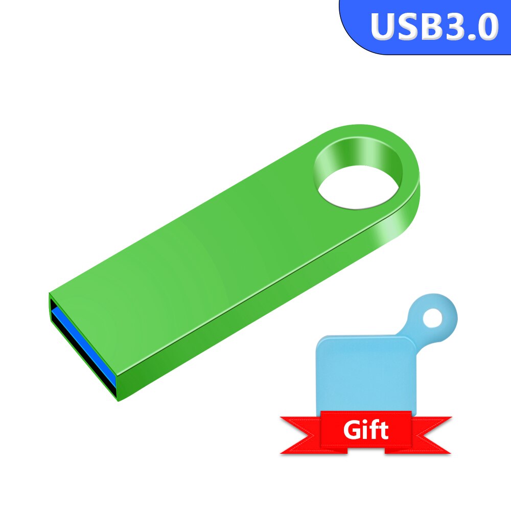 High Speed Pendrive 128GB 64GB 32GB 16GB 8GB Metal USB 3.0 Flash Drive Waterproof Memory Stick 8 16 32 64 128 GB USB Flash 64GB: Pink / 32 GB