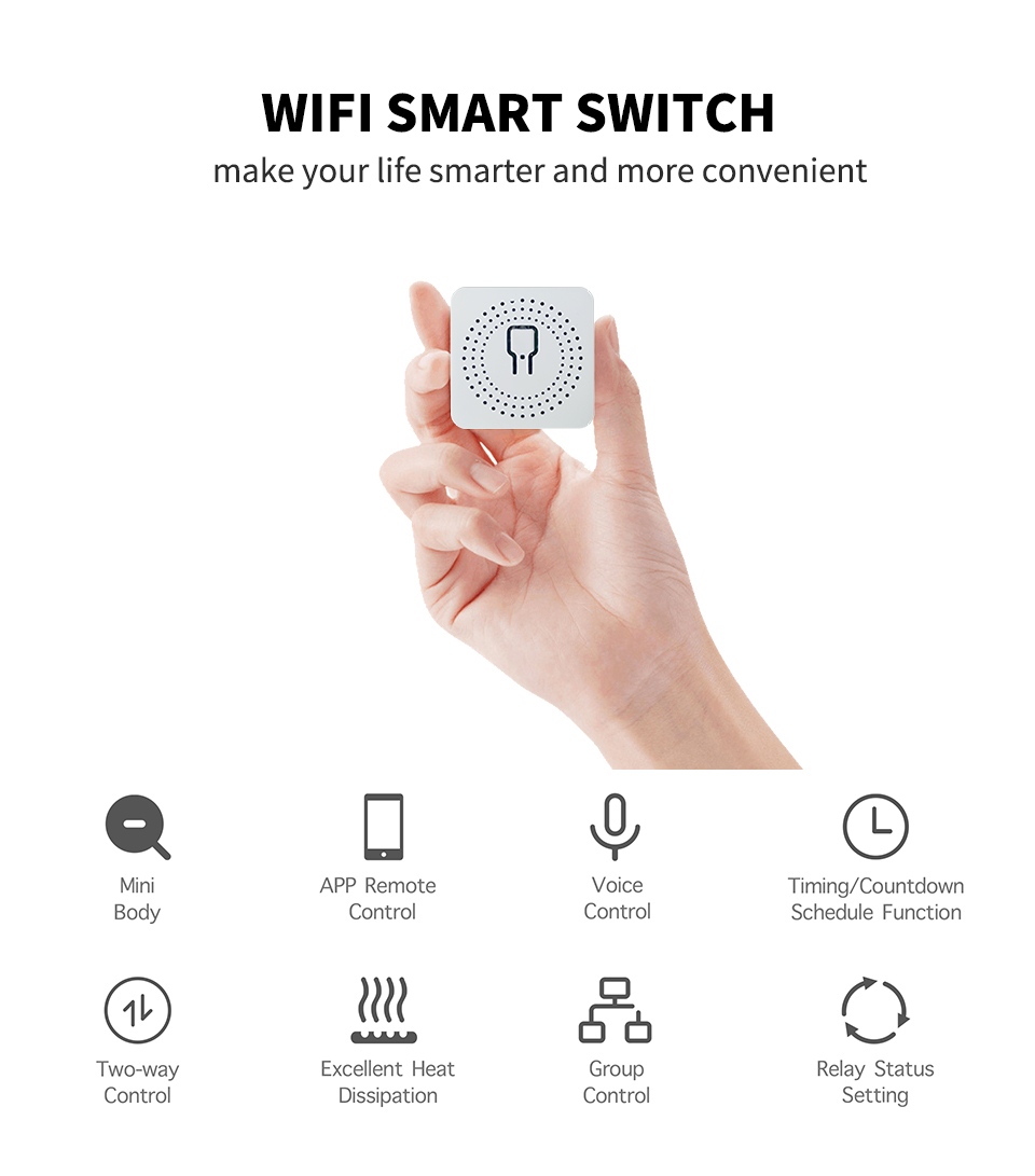 2 wege-app-steuerung, 16a tuya zigbee 3.0 wlan-smart-lichtschalter, diy-smart-home-automatisierungsmodul für alexa und google smart home