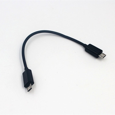 Micro USB Type B Male To Micro B Male 5 Pin Converter OTG Adapter Lead Data Cable 17cm