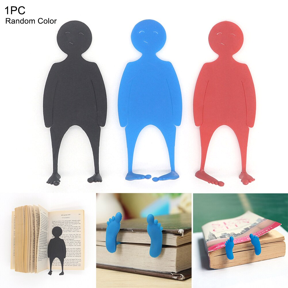 Bookmark/Penholder 3D Animal Human Shaped Cartoon Book Marks Office School Stationery Supplies For Kids Year