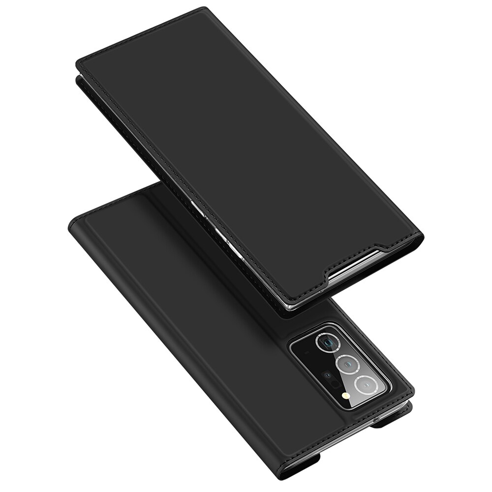 Di lusso di Vibrazione DELL'UNITÀ di elaborazione Della Copertura Del Cuoio Del Raccoglitore Libro Per Samsung Galaxy Note 20 Ultra 5G Sacchetti Del Telefono di Caso Coque Hoesjes note20 Ultra 5G Caso: Note 20 Ultra 5G / Black