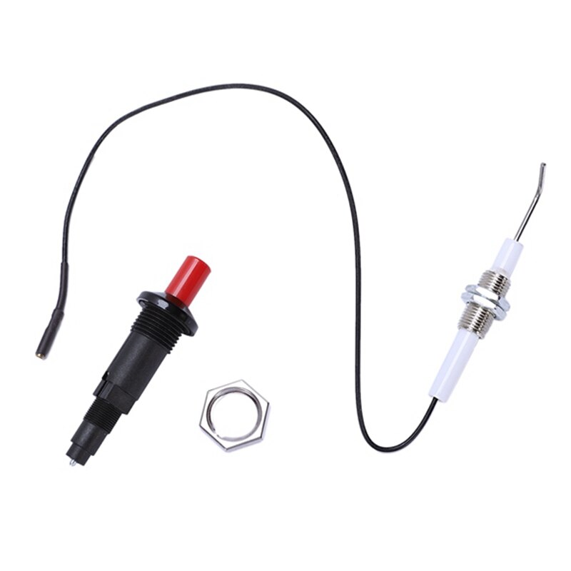Gas Grill Push Button Kitchen Lighter Piezo Ignition Kit Universal Threaded Plug 10Pcs