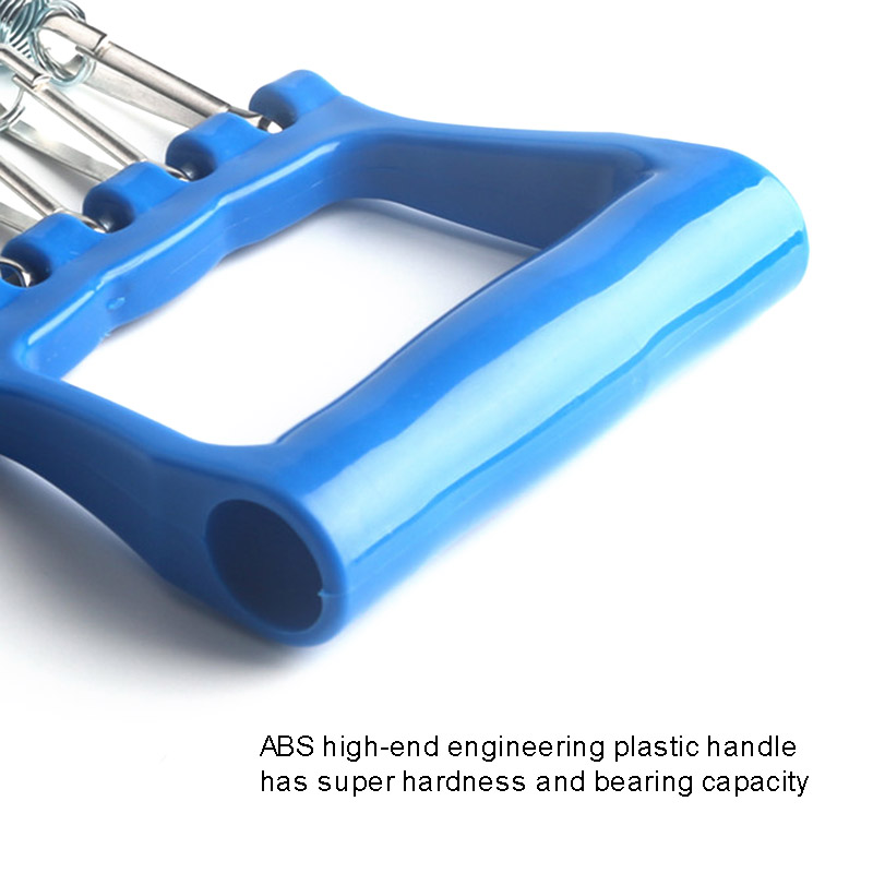 Chest Arm Expander Plastic Handle Hand Gripper Arm Pull Bar Weight Exerciser with 5 Springs &T8