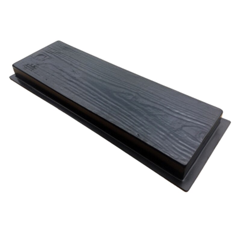 Imitation Wood Grain DIY Path Maker – Paving Cement Brick Mold, Stepping Stone Concrete Mould – 63x23x5cm, ABS Plastic, Reusable