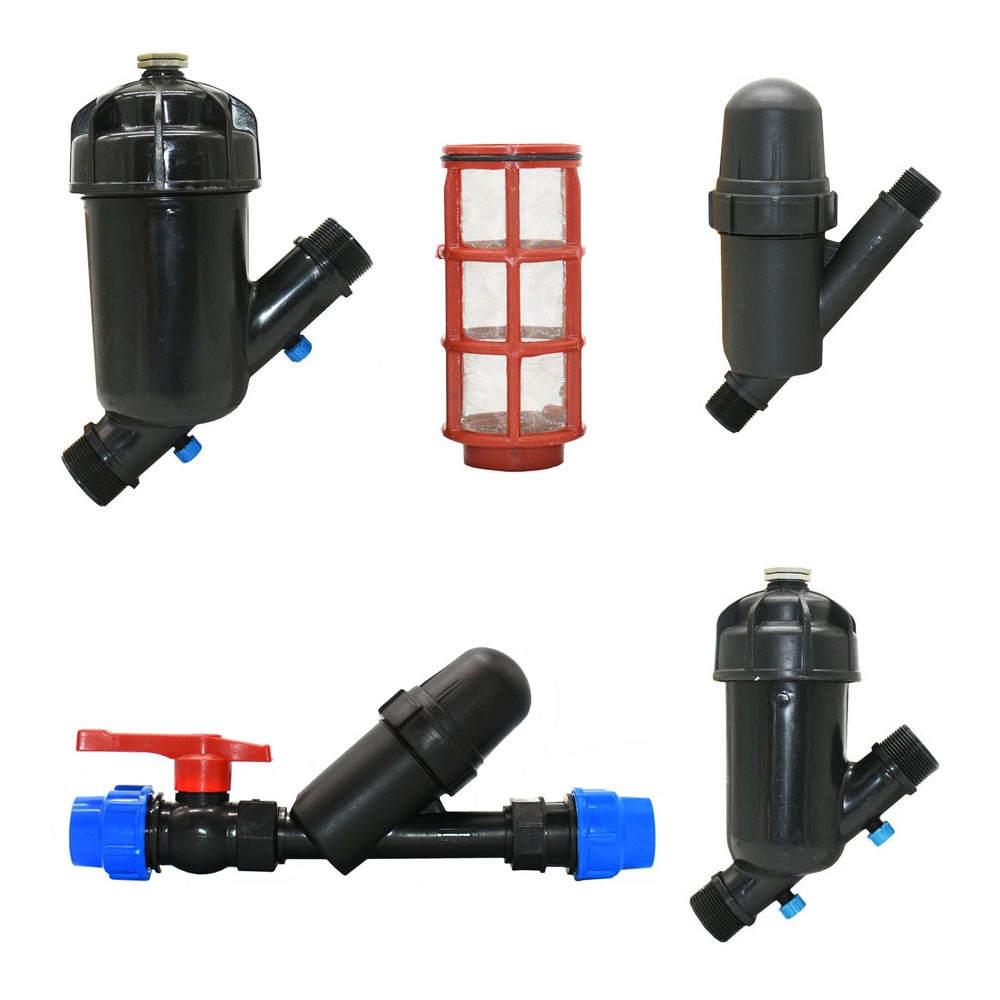 120 Mesh Irrigation Filter 1/2 3/4 1.2 1.5 2 Inch Garden Watering Metal Net Filter Screen Sprayer Gardening Drip Irrigation tool