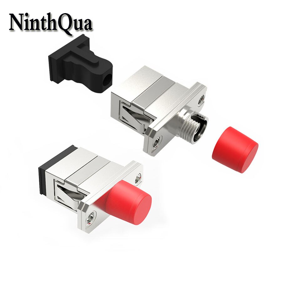 1pcs Fiber optic flange coupler FC SC fiber flange head adapter to connect fiber coupler carrier level