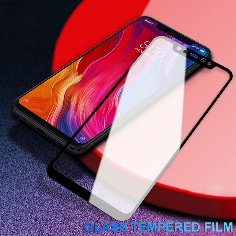 9H Protective Glass On The For Xiaomi Mi A1 A2 A3 Lite 5X 6X Tempered Glass For Mi 6 8 9 SE Pro Full Cover Screen Protector Film