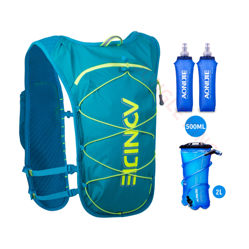 AONIJIE C9107 Outdoor Sports Cross-country Backpack 2L Water Bag Running Hydration Pack Rucksack Vest Bag For 68cm - 130cm Chest