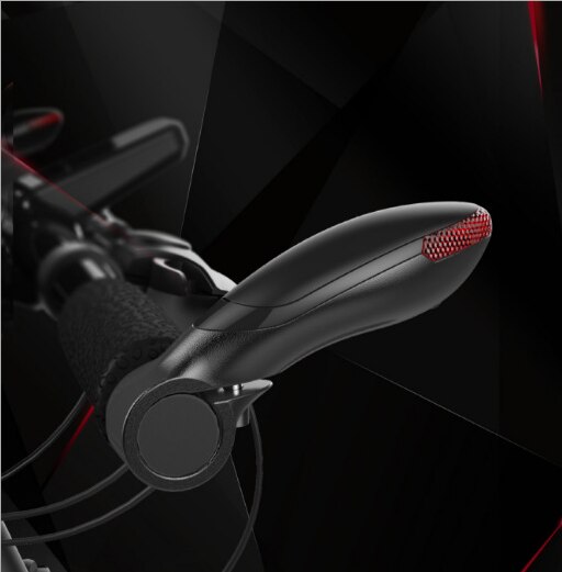 The side handle of the bike has LED lights handle bar Turn signal indicator lamp bicycle lamp