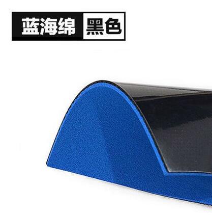 KOKUTAKU tenis de mesa de Ping Pong goma azul pastel esponja espinillas en Rubbers ITTF para más de 40 bolas para raqueta de tenis de mesa: 1pc black