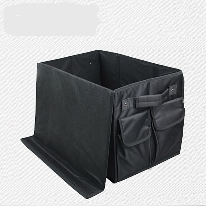 Schwere Oxford Auto Trunk Organizer Box Falten Lagerung Tasche Schwarz Auto Boot Veranstalter faltbare taschen Organizer-Stamm- auto