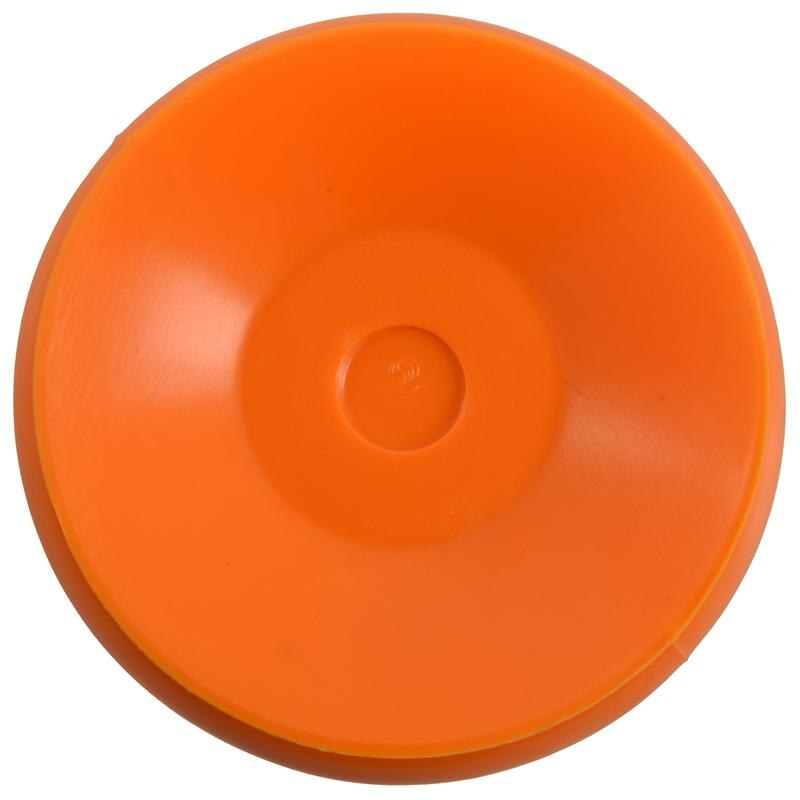 7cm étanche cuisine salle de bain douche horloge ventouse ventouse mur Orange
