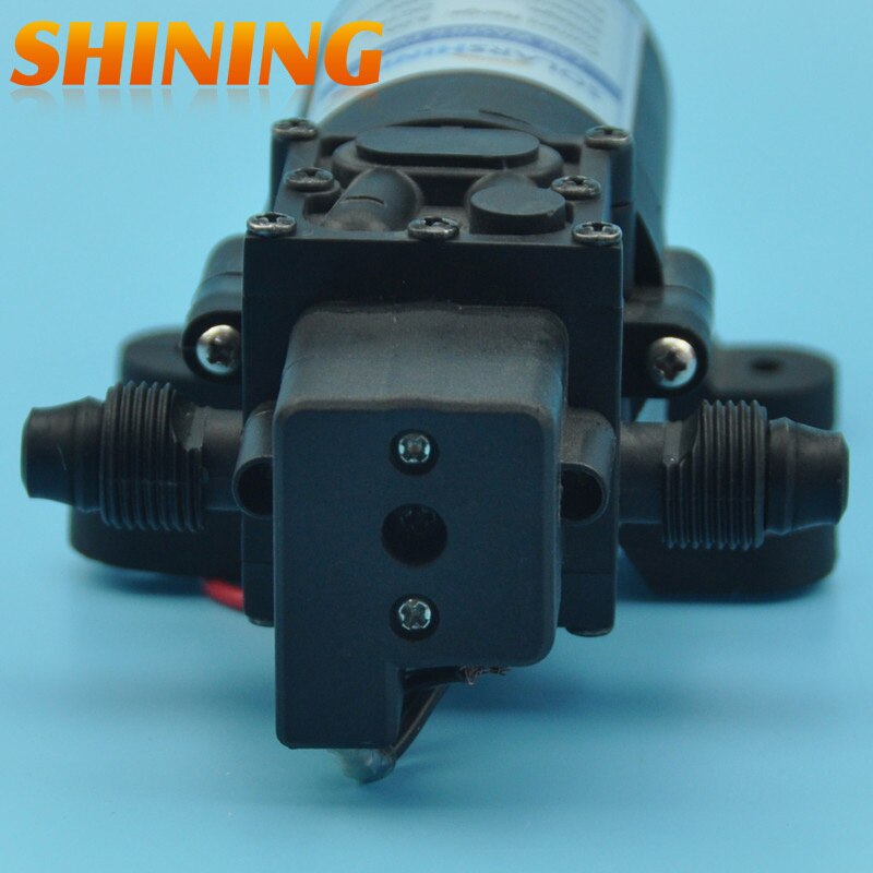 DC 12V 60W Micro High Pressure Diaphragm Pump, Car Washing, Metering Spraying Water Pump, Boat RV Pump