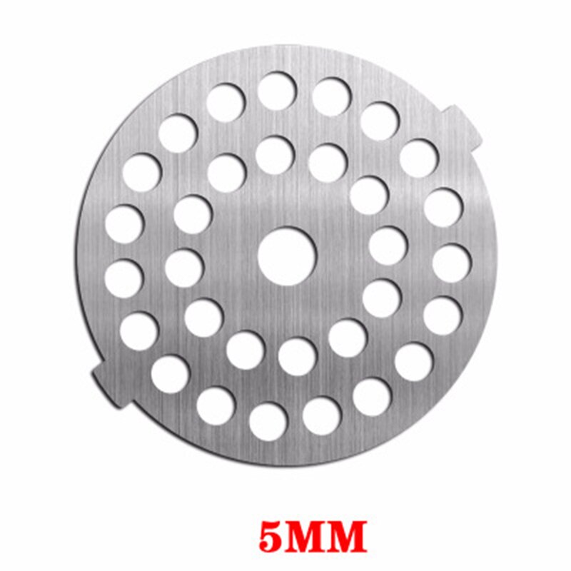 Parts Grinder Plate Kitchen Home 55MM Meat Hole Plate Stainless Steel Replacement