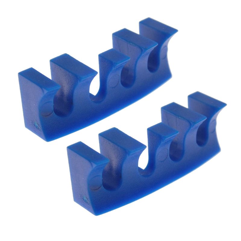 2pcs Badminton Stringing Machine Tool Racket Load Spreader Adapter Universal Protector Attachment: Blue