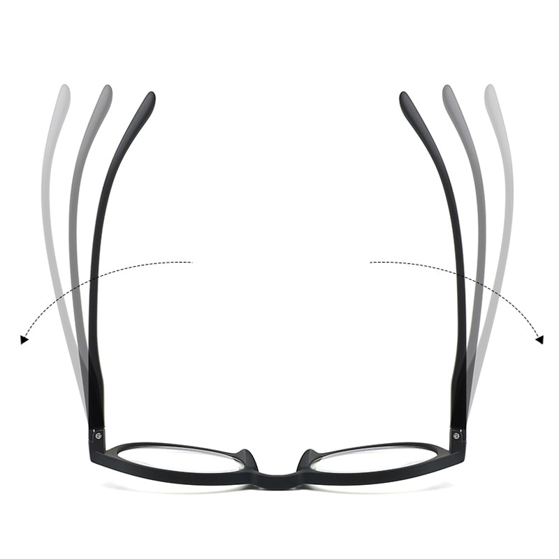 Iboode Anti Blue Ray Leesbril Vrouwen Retro Antifatigue Lezen Computer Eyewear Mannen Met Zak + 1.0 1.5 2.0 2.5 3.0 3.5 4.0