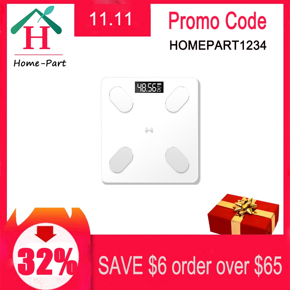 Bluetooth intelligent electronic human health scale weight body fat scale