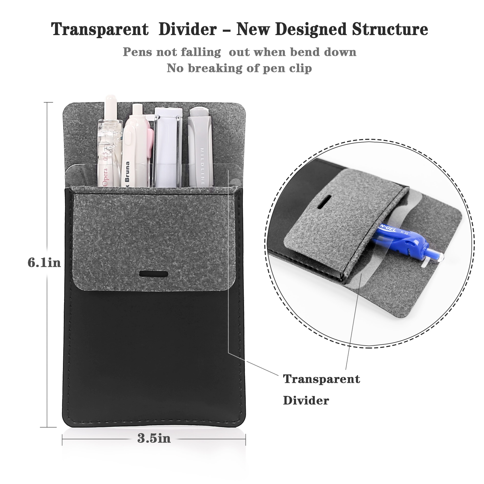 ¡Producto en oferta! Estuche de bolígrafo, estuche de bolsa de lápiz, bolsa de pluma para Profesor