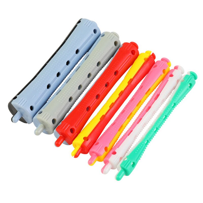 10 stuks/partij haarkrultang trekkern haarroller krultang haartool magische haarkrulspelden rollers voor haar kapperssalon gereedschap