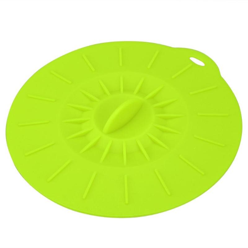 Beker Deksel Karton Water Drinkbeker Deksel Siliconen hittebestendige Anti-dust Kom Cover Cup Cap Diameter 10 /12/16 cm Seals Glazen Mokken: 100mm / green