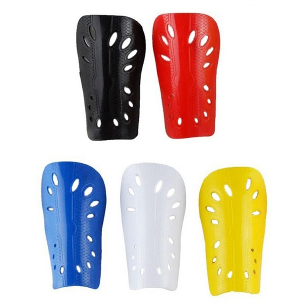 1 Pair Adults Soccer Guards Leg Protector Football Shin Pads Plastic Outdoor Sport Leg Protective Gear Breathable Shin Guard