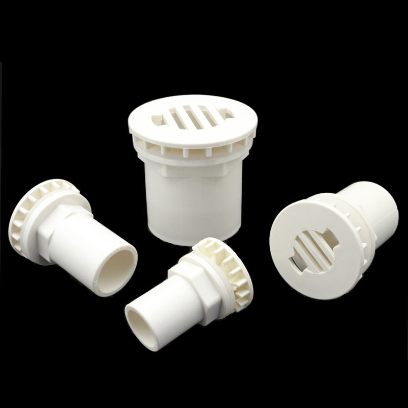 20/25mm Aquarium Drainage Apparatuur Afvoer Connector Buis Gewrichten Zeevruchten Zwembad Afvoer Fitting Aquarium Schot Montage Connector