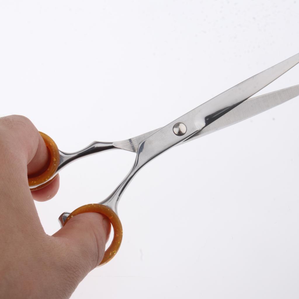 Lote de 10 unidades de tijeras para peluquería en colores surtidos, anillos de sujeción para dedo, insertos de goma blanda para anillos