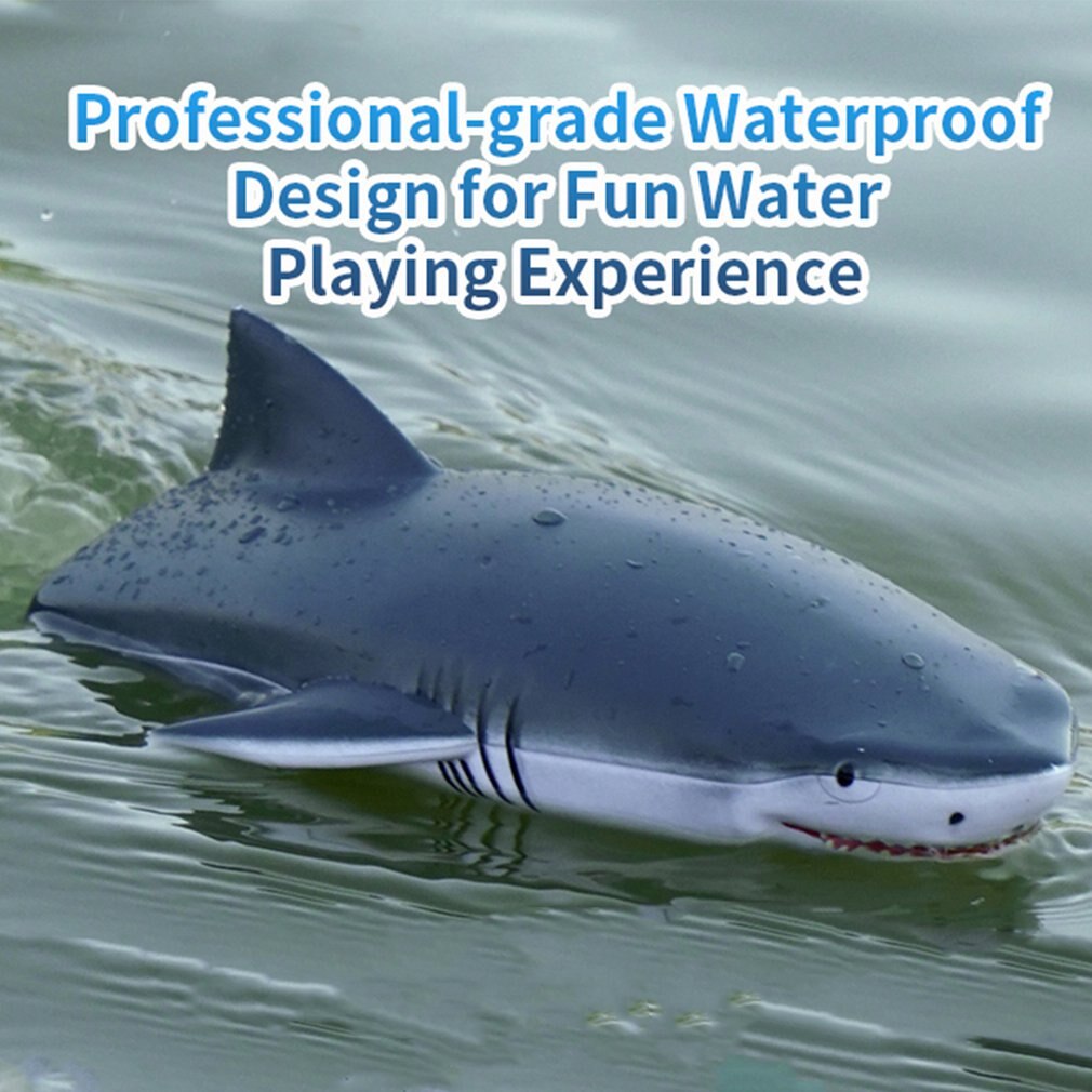 B818 2 In 1 2.4G RC Ship High-speed Remote Control Shark Boat Electric Speedboat RC Simulation Boat Model Toys