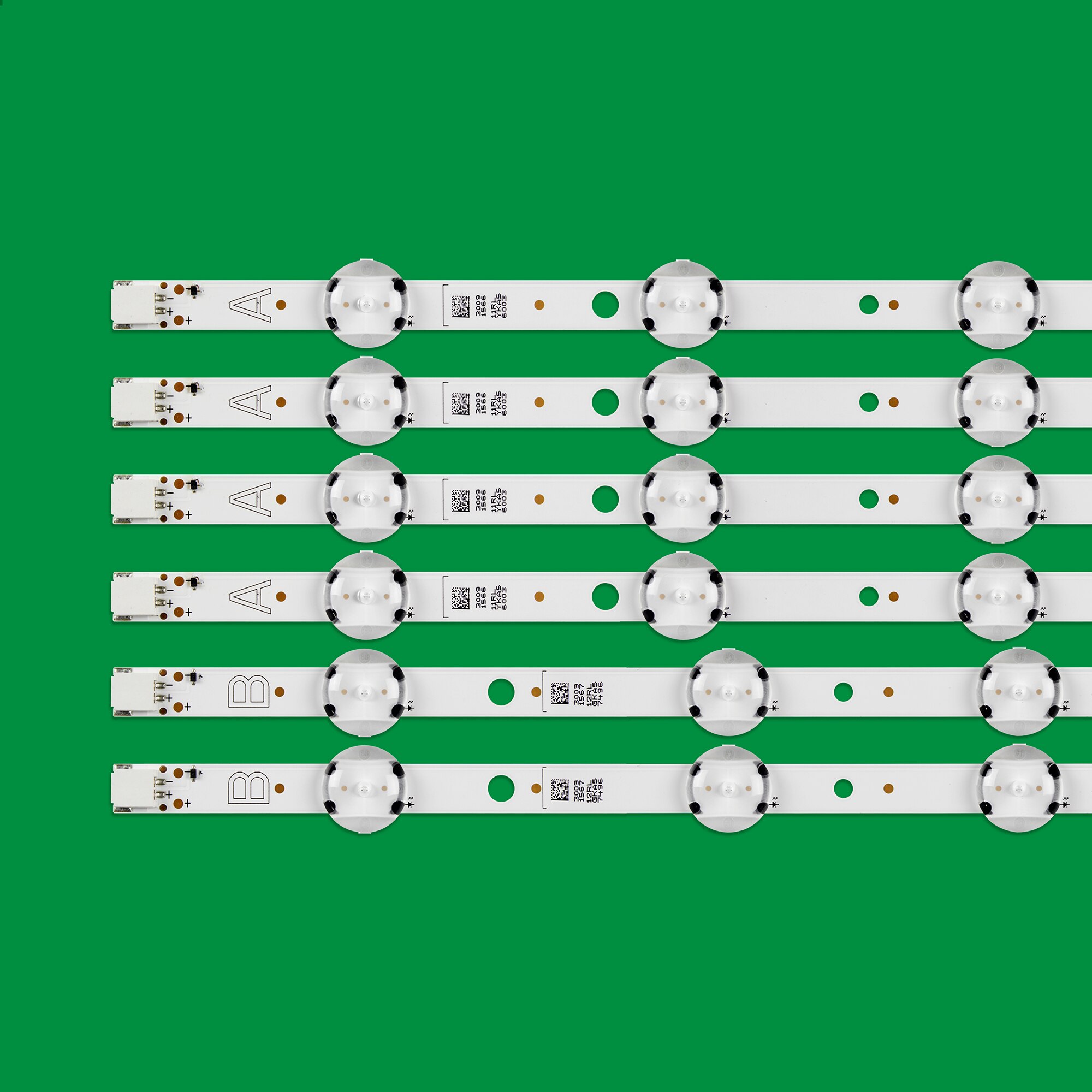 1set=6PCS(4A+2B) 448mm LED Backlight 7Lamp VESTEL 48" UHD DRT VNB A/B-Type VES480QNDS-2D-N11 For 48HK6T64 48HK6T74 48HB6T72U