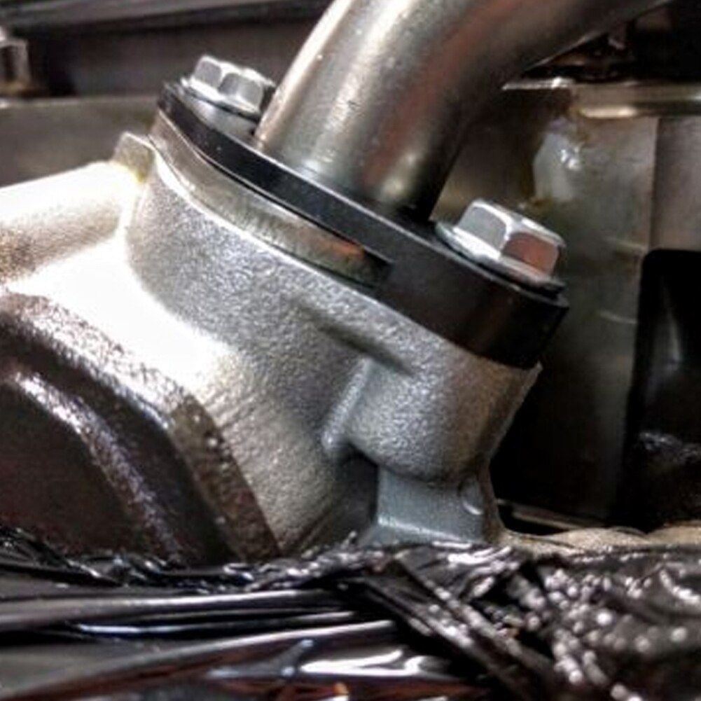 Practical Durable Engine Pickup Tube Oil Pump Girdle Hold Down Universal Replacement Direct Parts Pipe Brace For LS1 LS2 LS3