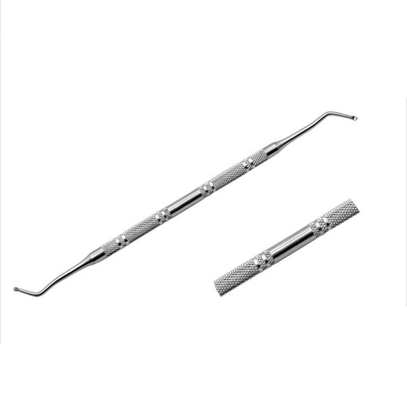 Herramientas de limpieza de huecos para uñas, cuidado de pedicura, paroniquia, podología, cutícula cutánea muerta, embellecedor, arte de uñas, herramienta de cuidado de manicura, 1 ud.