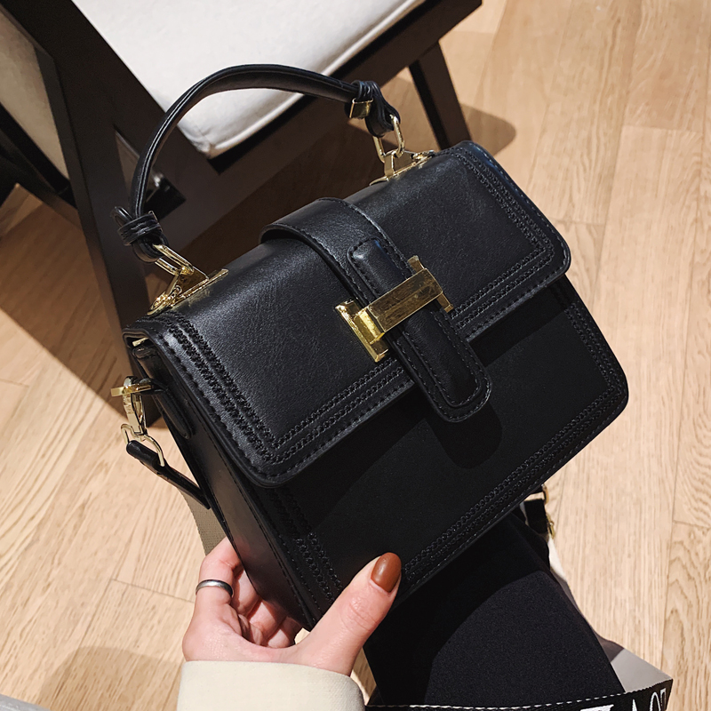 191228 Ivog Aankomst Dagelijks Dames Schouder Crossbody Handtas Zwart Wit Geometrische Mode Pu Hand Tassen Voor Vrouwen
