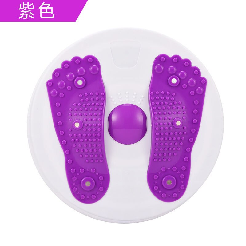 Fitness Waist Twisting Disc Balance Board Fitness Body Building For Sports Magnetic Massage Plate Wobble Waist Twisting Disc: style 2  purple