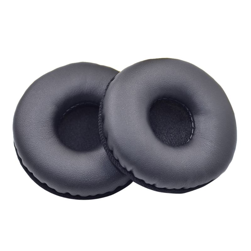 1Pair Replacement Soft Memory Foam Earpads Leather Ear Cushion Cover Pads for Logitech H390/H600/H609 Wireless Headphone