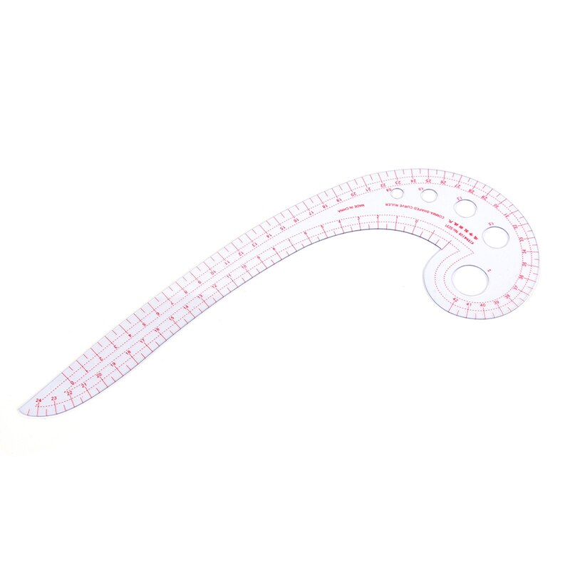 Plastic French Curve Metric Sewing Ruler Measure Tailor Ruler 360 Degree Bend Set grading curve ruler tools for clothing making